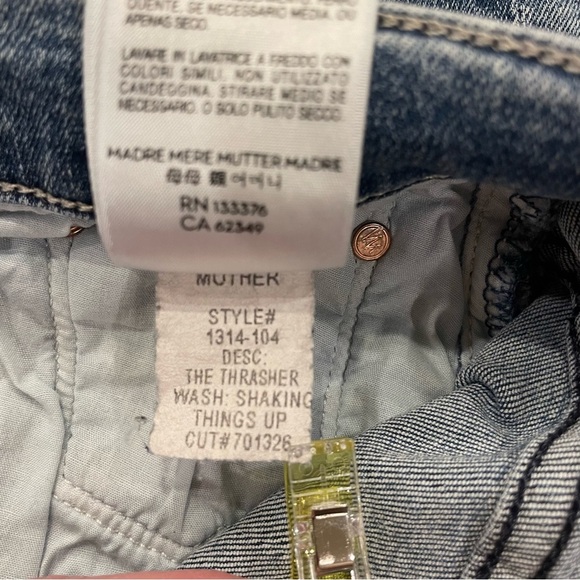 MOTHER The Thrasher Shaking Things Up Wash Size 29 - Picture 11 of 16